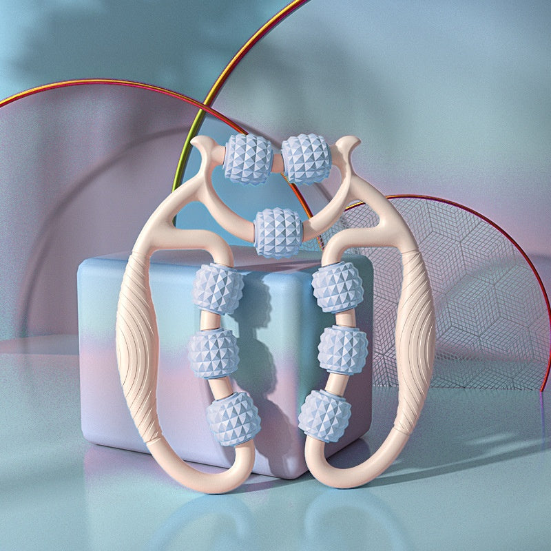 RelaxRoll – Masseur Anti-Stress & Ventre Plat